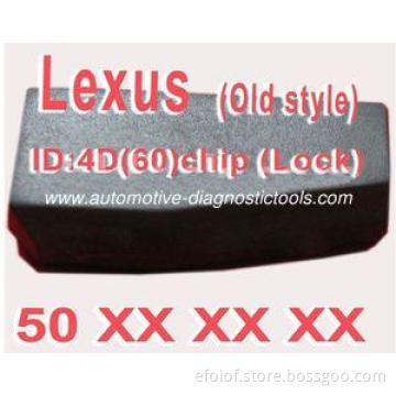 Lexus 4D 60 Duplicable Key Chip 50XXX, Car Key Transponder